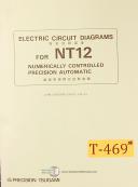 Tsugami-Tsugami NT12, Fanuc 10T-A control, Electrical Cicuits Maintenance Manual 1985-10T-A-NT12-01